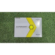 캘러웨이골프코리아정품 23 SUPERSOFT 옐로우 2피스 (슈퍼소프트), 단일 제품 - 캘러웨이슈퍼핫