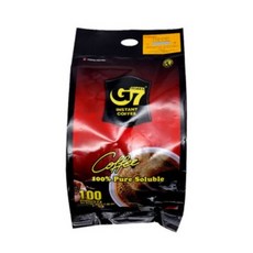 G7 지세븐 베트남 블랙 인스턴트 커피 100T 200g 사무실 골프장 가정용, 100개입, 1개