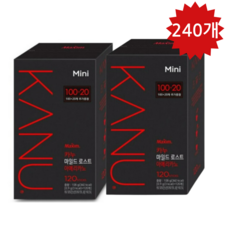 카누 마일드로스트 미니 1세트 240T(120T x2개), 108g, 2개, 120개입, 10.9g