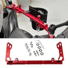 호환용 혼다 PCX125 150 160 다기능 익스텐션 바 25cm 밸런스 바 크로스바 오토바이 핸들 수정 액세서리, 01 blue, 1개