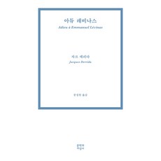 아듀 레비나스, 문학과지성사