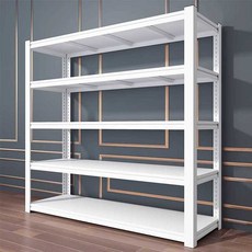 고릴라 랙 철제 선반 베란다 창고 펜트리 진열대 4단 5단, 5단 높이160 길이80 폭40cm