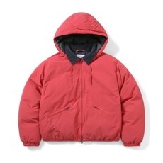 디스이즈네버댓 워시드 다운 Puffer 자켓 Coral