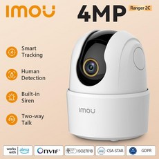 IMOU 레인저 무선 IP 카메라 인체 감지 야간 투시경 아기 보안 감시 가정용 와이파이 360 카메라 2C, 04 KR_01 3.6mm, 01 Ranger 2C 4MP