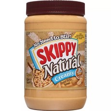 스키피 내추럴 크리미 피넛 버터 스프레드, 1.36kg, 1개