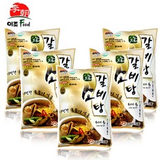 선봉식품 소갈비탕 600g 내장탕 간편식품 냉동식품 즉석국 국밥 찌개 국 탕 갈비탕, 5개