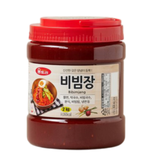 움트리 비빔장 2kg/ 국수 비빔밥 냉면 막국수 다용도, 2kg, 1개