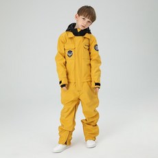 겨울 원피스 소년 스노우 슈트 스포츠 후드 키즈 스키 점프 방풍 어린이 보드 전체 야외 바지 의상 의류