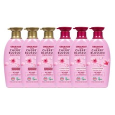 오가니스트 체리블라썸 샴푸 500ml + 컨디셔너 500ml, 3세트