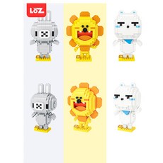 나노블럭 lozmini 동물친구들, 03