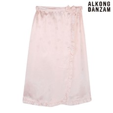 골프 랩가운 이중하트자가드 실크 목욕가운 사우나 호텔 바스가운 (진핑), 핑크, 1개