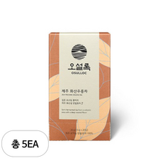 오설록 제주 화산우롱차, 1.5g, 20개입, 5개