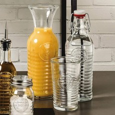 이태리 보르미올리 오피치나 카라페 저그 1000ml 커피 와인 오일 우유 주스 더치병, 1개