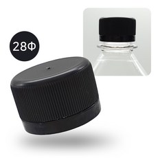 생수기본캡28mm(100ea)색상6종 페트병 전용뚜껑