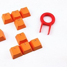 [꿈꾸는직구]W4D38CB E- 요소 더블 샷 PBT 키캡 세트-풀러가있는 기계식 키보드 (Cherry mx 스위치) 용 반투명 백라이트 키 캡 9 개, 본상품선택, 주황색