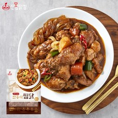 마니커 [진심닭컴] 매콤달달 안동식 찜닭 [냉동 1kg], 10개, 1kg