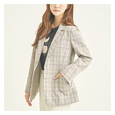 로엠 (앵커)린넨라이크 싱글 베이직 자켓 (RMJKB2401A-T)