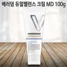 베러덤 듀얼밸런스 크림 MD 100g 사계절 건성피부 진정 케어 고보습 온가족사용 피부과전용, 1개 - mdivixplayermb2300