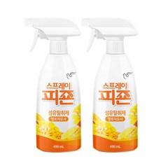 피죤 섬유탈취제 옐로미모사 490ml 2개, 단품