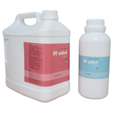 M-paint Clear 엠페인트 메모페인트 판서페인트 투명페인트 낙서페인트 페인트팜, 1개