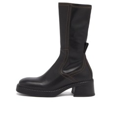 Miista Fabi Black Ankle Boots - Black