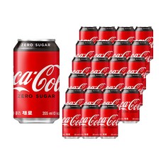 코카콜라[본사직영] 코크제로 350CAN 24개