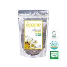 에빠니 유기농 캐모마일 삼각망 20티백 1박스 15개, 30g, 20개입