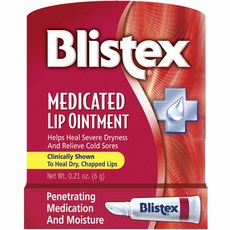 Blistex 블리스텍스 메디케이티드 립연고 6g 6팩 Medicated Lip Ointment, 단일상품, 단일상품