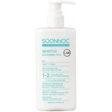 승녹 클렌징 밀크 SOONNOC Sensitive Cleansing Milk 200ml[병행 수입품]SOONNOC클렌징 우유 통판, 1