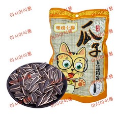 아시아식품 고양이 해바라기씨 꽈즈 150g 4개