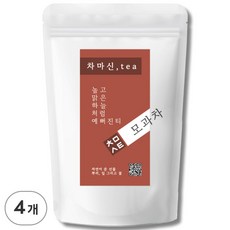 차마신티 모과차 원물 100% 저온가공 친환경 PLA 삼각티백, 4개, 2g, 50개입