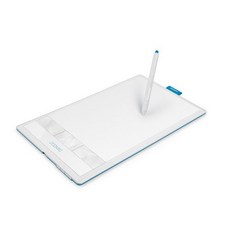 Wacom 펜 타블렛 M 사이즈 화이트 포토샵 엘리먼트 & 페인터 에센셜 부속 Bamboo Fun CTH-670W4