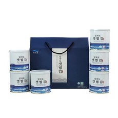 [선물세트] 임자도 청정갯벌 프리미엄 김 6캔세트(캔당 35g), 단품