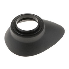 ZCD D4 D3x D3S D2x D2H용 22mm 뷰파인더 아이컵 아이피스 아이쉐이드 가드, 6cmx4cmx2cm, 검은색, 고무, 1개