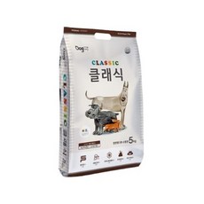 도그랑 클래식 전연령사료, 1개, 5kg, 닭 - 도그랑