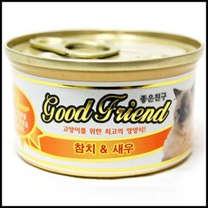 OT 굿프랜드 참치 새우 고양이 24개입 사료 간식, OWTD 1