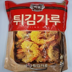백설 튀김가루 2kg, 1개