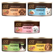 ANF 치킨 강아지캔 95g 캔, 24개입, 치킨비프