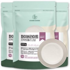 서우 유산균 먹이 화이버라이트 프락토올리고당 분말, 3개, 500g