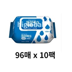 크리넥스 수앤수 대용량 물티슈 캡형 96매