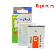 NP-BG1 배터리 NP BG1 NPBG1 배터리 FG1 DSC T20 HX30 W120 W125 W130 W150 W170 W200 W210 W220 W230 3.7V 140, 5) 5 Batteries