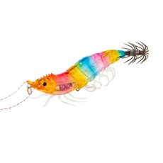 바운싱 문어 한치 오징어 쭈꾸미 에기 조과 끝판왕 1p, 색동, 1개