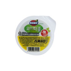 리치스 오이피클컵 80g 일회용 피자피클, 1개