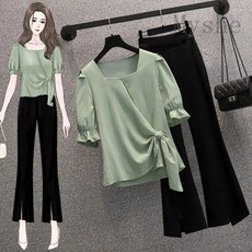 여성여름투피스세트