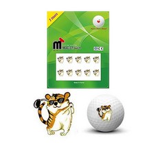 띠골프공스티커