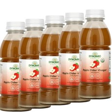 5개 다이나믹헬스 나혼자산다애사비 애플 사이다 비니거 식초 473ml 초모함유 무가공 비살균