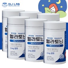 올리랩 한미양행 멜라토닌 식물성 멜라토닌, 6개, 30정