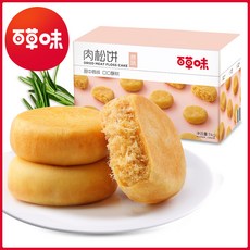 나나중국식품 백초미 육송빙 러우쑹빙 육송 토스트 디저트 중국식품 1kg, 1개