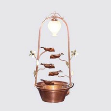 분수대 조명분수 실내분수 이앤B048 인테리어분수대 가습기 공기정화 미세먼지제거 가볍고 이동편리 청소간편