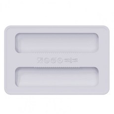 274052 실리콘 토스터기 뚜껑 커버 빵 메이커 기기 상단 기계 샌드위치 부품 액세스, 01 Grey, 1개입, 1개